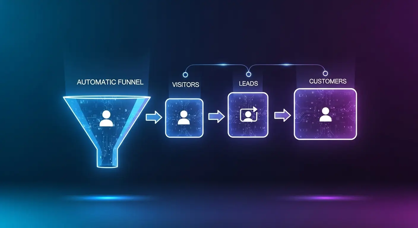 Funil de Vendas Automatizado Como Transformar Visitantes em Clientes 24/7